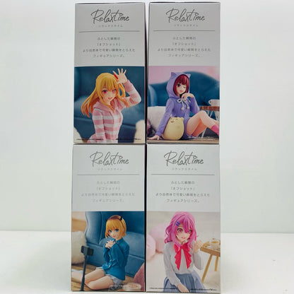 【中古】 Relaxtime 星野ルビー&有馬かな&MEMちょ&寿み【フィギュア】