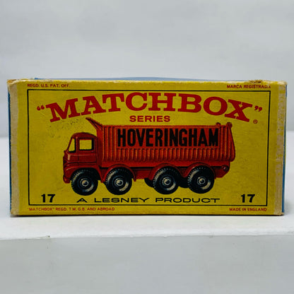 【中古】 MATCHBOX HOVERINGHAMTIPPER8WHEEL TIPPERNo.17