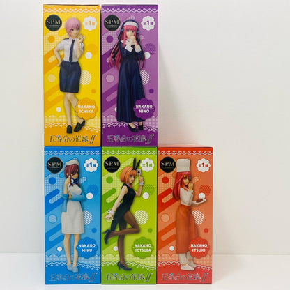【中古】 5体セット SPM 五等分の花嫁∬【フィギュア】