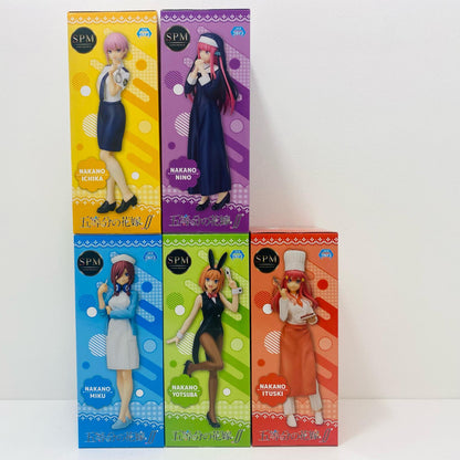 【中古】 5体セット SPM 五等分の花嫁∬【フィギュア】