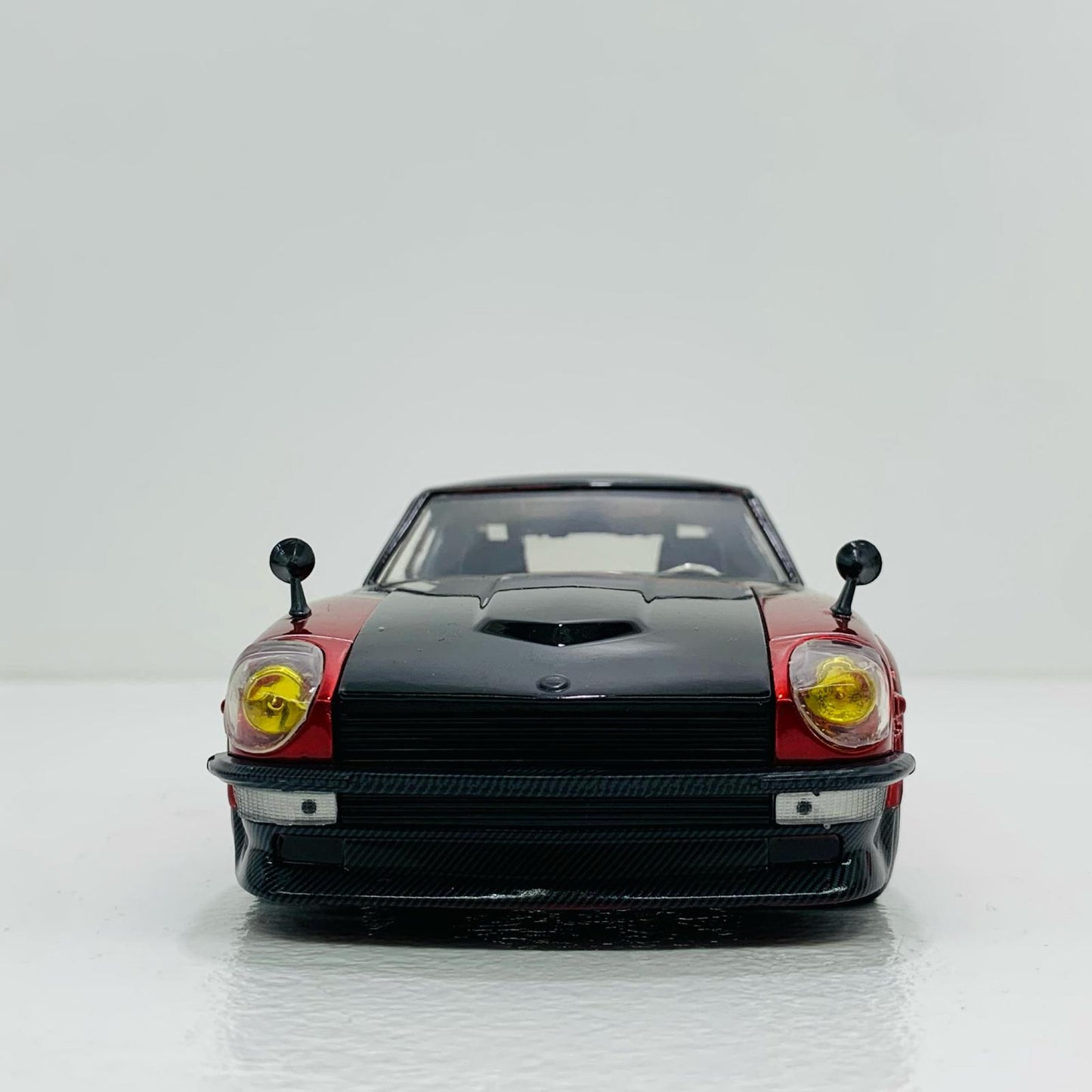 【中古】 1/24 F＆F X 1972 ダットサン 240Z(ダークレッド×ブラック×グラフィックス) 「ワイルド・スピードシリーズ」 [JADA34916]