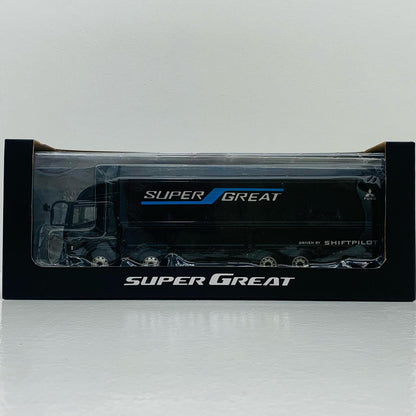 【中古】 三菱ふそう スーパーグレート(ブラック) 1/43