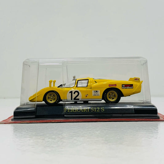 【中古】 Ferrari 512 S #12(イエロー) 1/43 「フェラーリコレ