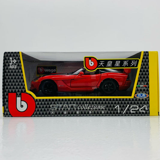 【中古】 ダッジ バイパー SRT 10 ACR (赤×黒) 1/24 SC ミニカ