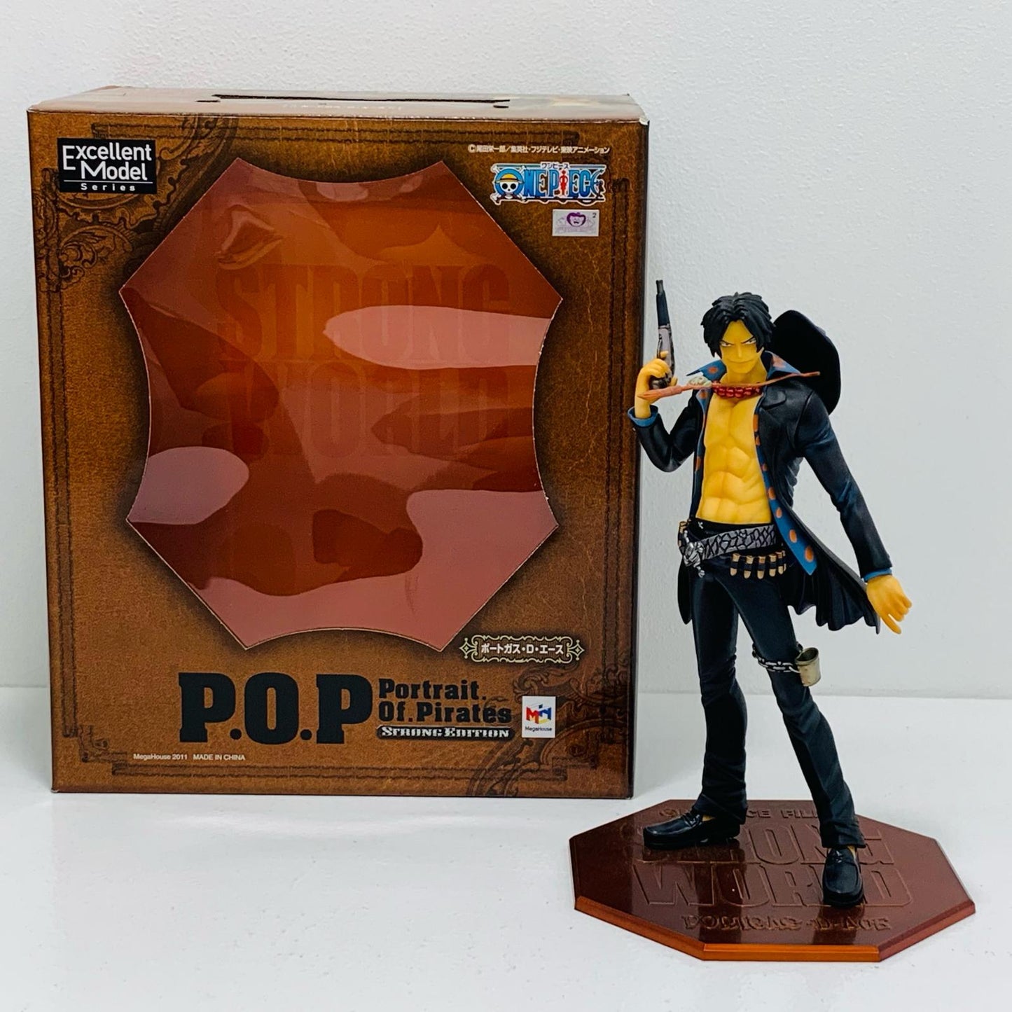 【中古】 エース「ワンピース」P.O.P“STRONGEDITION”【フィギュア】