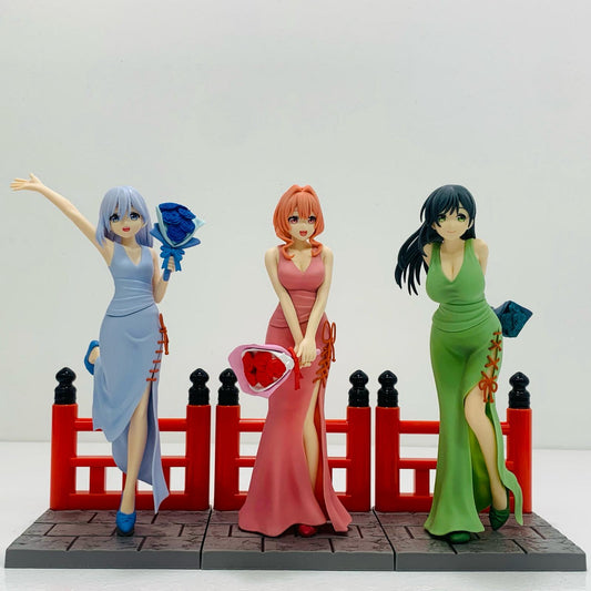 【中古】 甘神家の三つ子セット Luminasta 甘神さんちの縁【フィギュア】