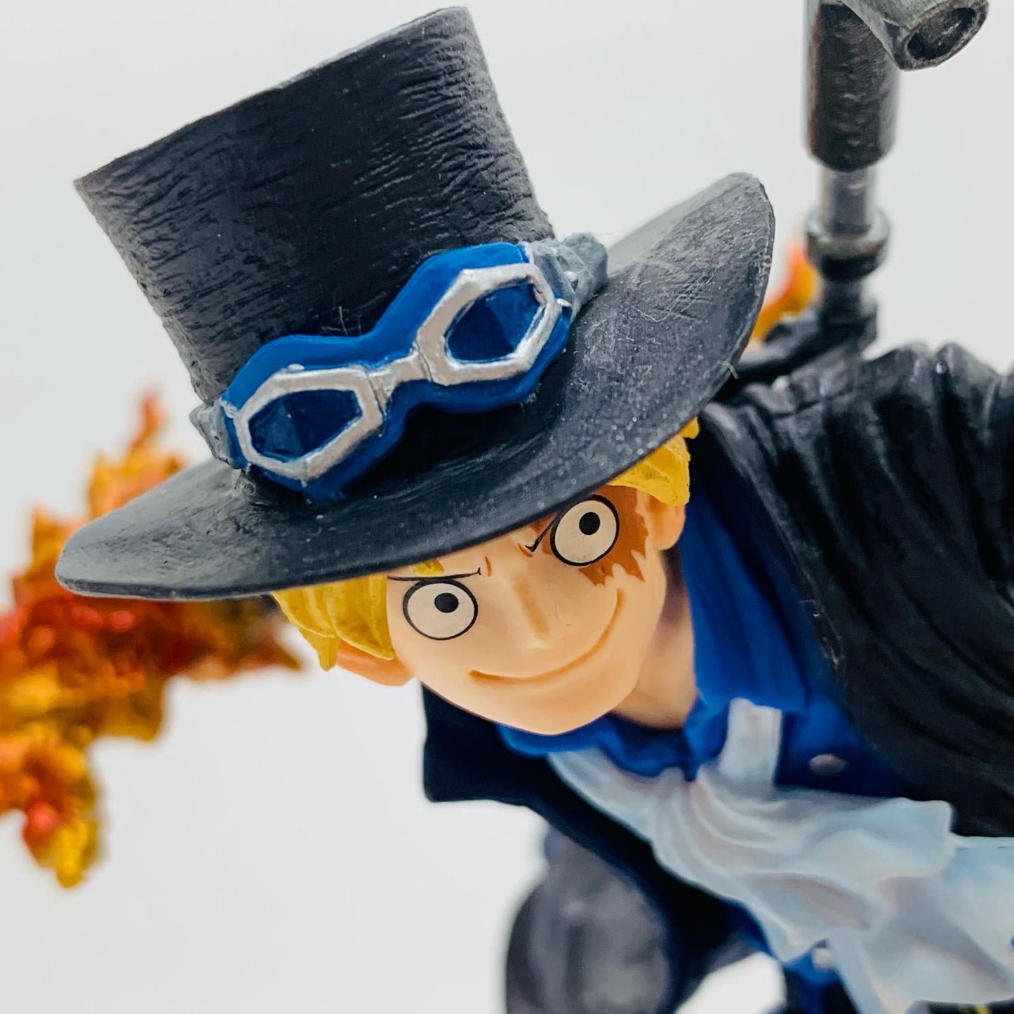 【中古】 ラストワン賞サボ-魂豪示像-メタリックカラーver.フィギュア「悪魔を宿す者達vol.2/一番くじワンピースEX」【フィギュア】