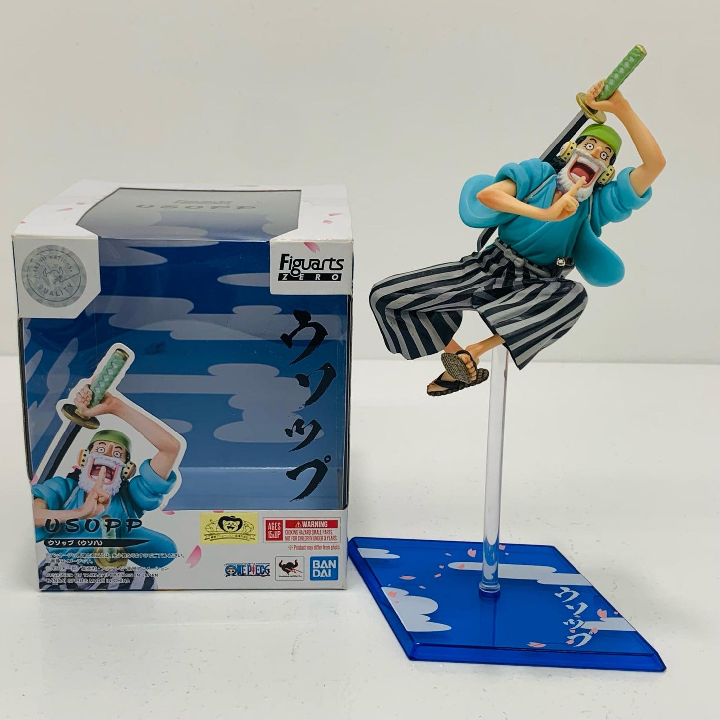 【中古】 フィギュアーツZEROウソップ(ウソ八)「ワンピース」【フィギュア】