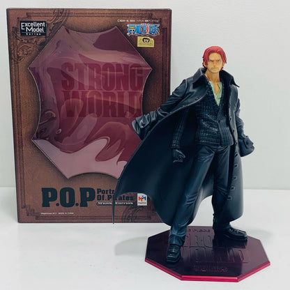 【中古】 赤髪のシャンクス「ワンピース」P.O.P”STRONGEDITION”【フィギュア】