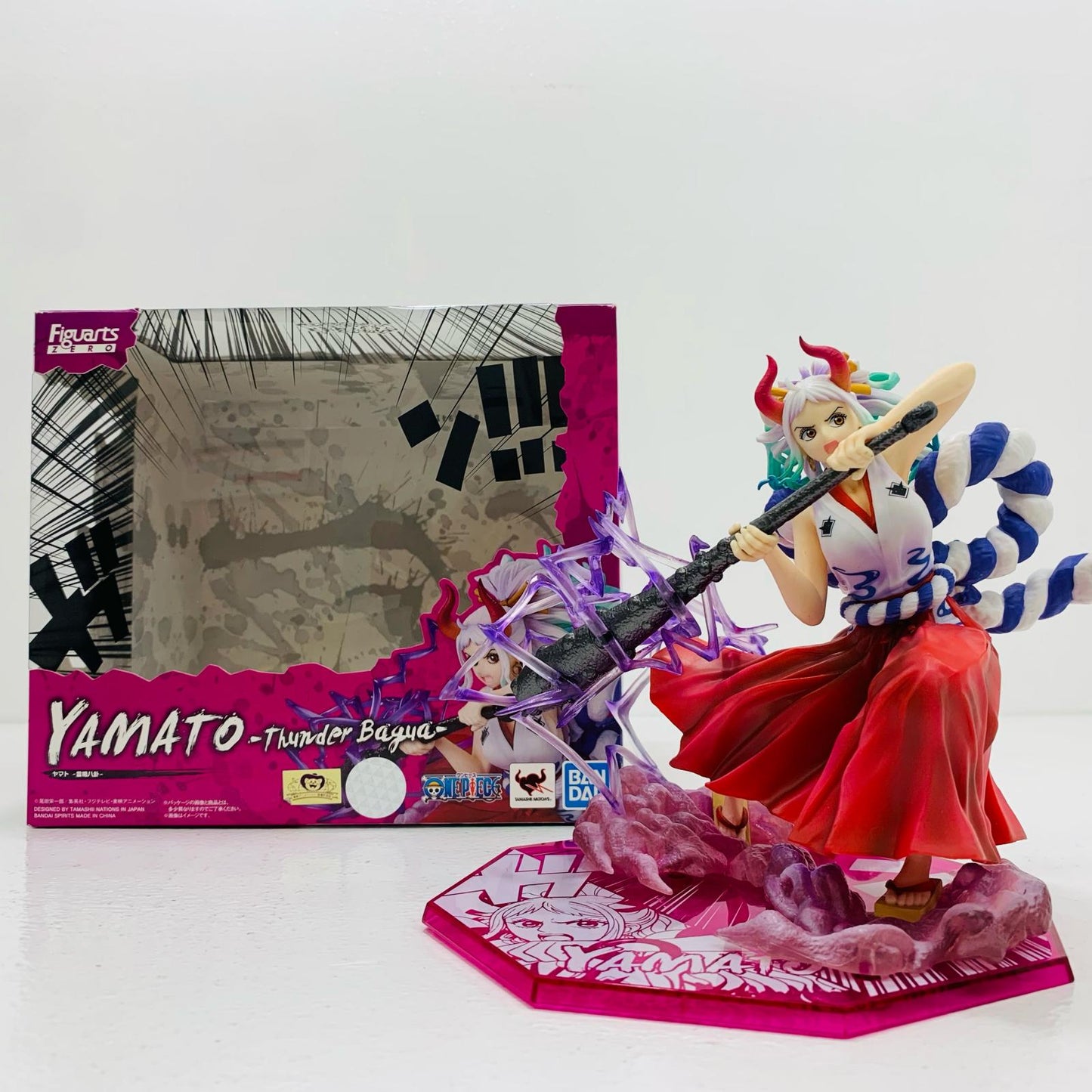 【中古】 フィギュアーツZERO[EXTRABATTLE]ヤマト-雷鳴八卦-「ワンピース」【フィギュア】