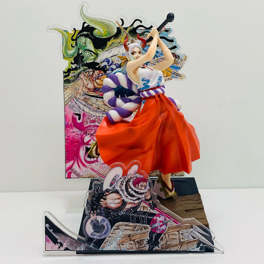 【中古】 H賞ヤマト大海賊百景フィギュア「WT100記念尾田栄一郎描き下ろし大海賊百景/一番くじワンピース」【フィギュア】