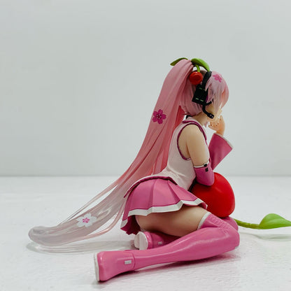 【中古】 桜ミク～さくらんぼクッションver.～DesktopCuteフィギュア「初音ミク」【フィギュア】