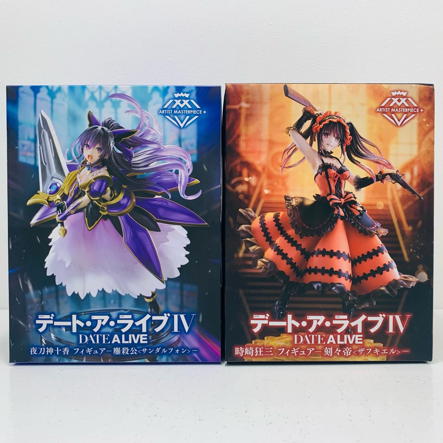 【中古】 デート・ア・ライブI 2体セット AMP+ デート・【フィギュア】