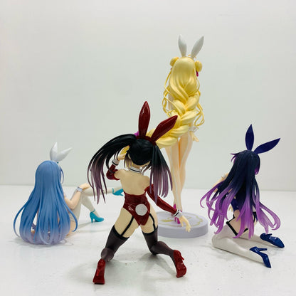 【中古】 デート・ア・ライブ バニー4体セット フィ【フィギュア】