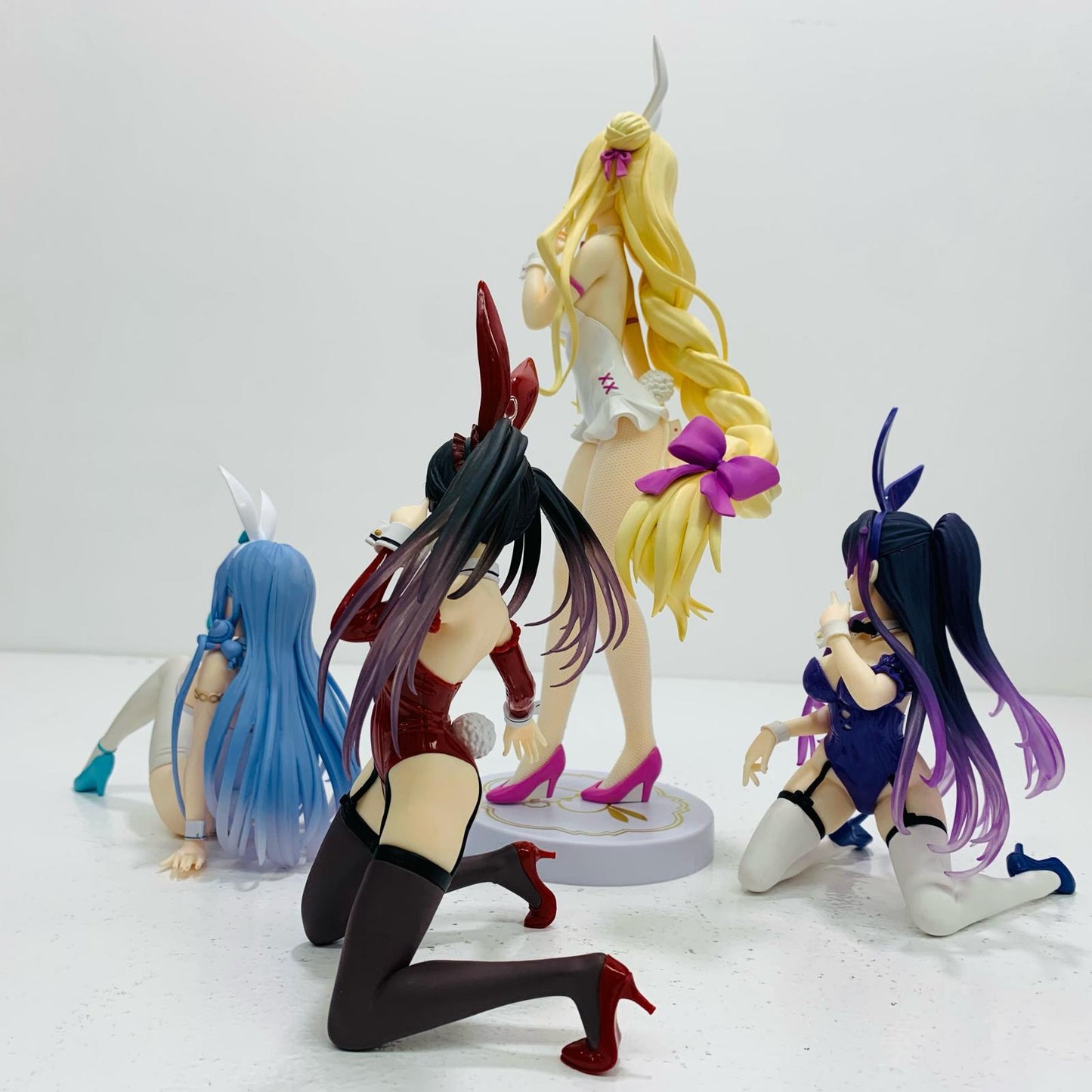 【中古】 デート・ア・ライブ バニー4体セット フィ【フィギュア】