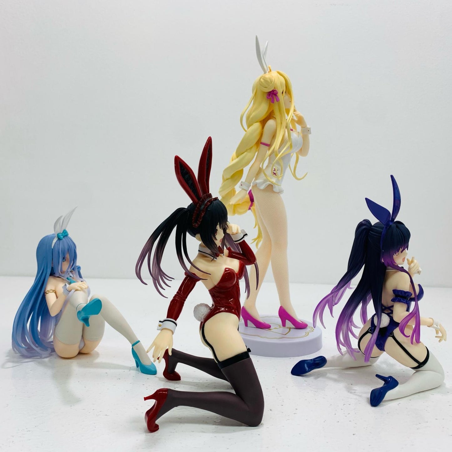 【中古】 デート・ア・ライブ バニー4体セット フィ【フィギュア】