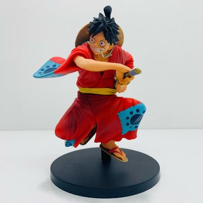 【中古】 ルフィ-ワノ国-KINGOFARTIST/THEMONKEY・D・LUFFY-ワノ国-「ワンピース」【フィギュア】