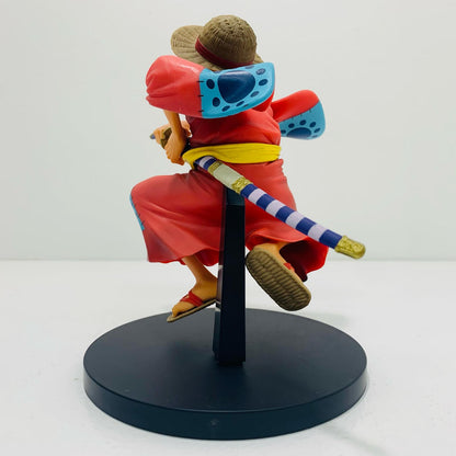 【中古】 ルフィ-ワノ国-KINGOFARTIST/THEMONKEY・D・LUFFY-ワノ国-「ワンピース」【フィギュア】