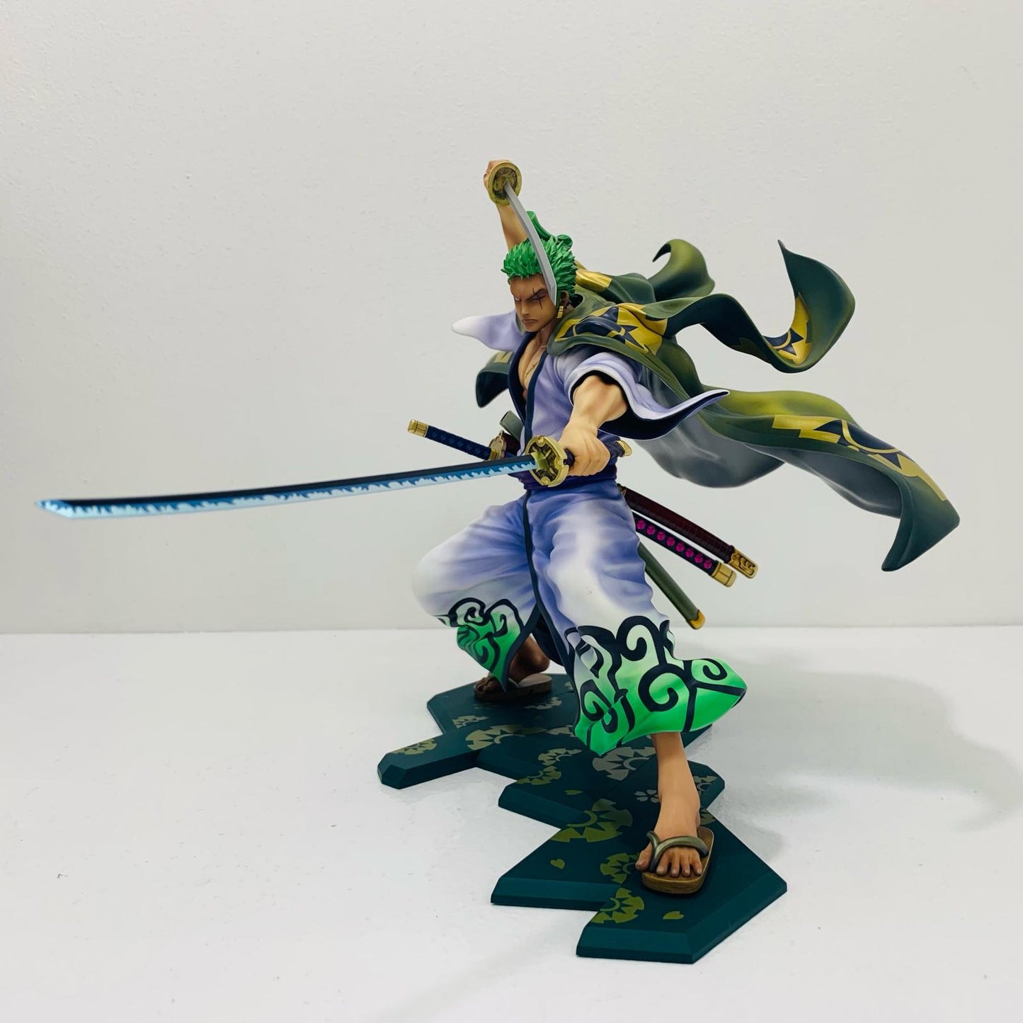 【中古】 ゾロ十郎「ワンピース」P.O.P“WarriorsAlliance”メガトレショップ＆オンラインショップ限定【フィギュア】