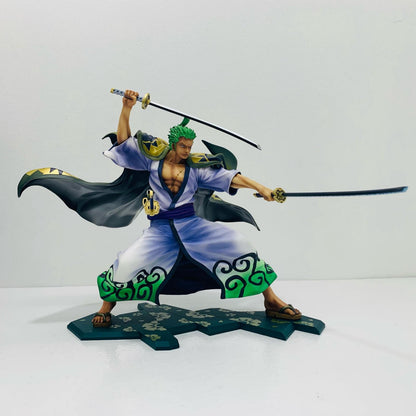 【中古】 ゾロ十郎「ワンピース」P.O.P“WarriorsAlliance”メガトレショップ＆オンラインショップ限定【フィギュア】