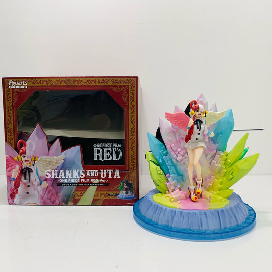【中古】 フィギュアーツZERO[超激戦]シャンクス＆ウタ-ONEPIECEFILMREDVer.-「FILMRED/ワンピース」【フィギュア】