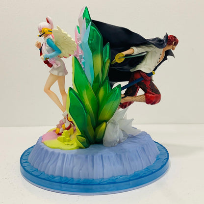 【中古】 フィギュアーツZERO[超激戦]シャンクス＆ウタ-ONEPIECEFILMREDVer.-「FILMRED/ワンピース」【フィギュア】