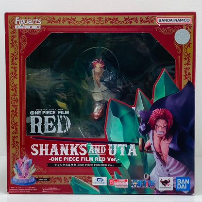 【中古】 フィギュアーツZERO[超激戦]シャンクス＆ウタ-ONEPIECEFILMREDVer.-「FILMRED/ワンピース」【フィギュア】