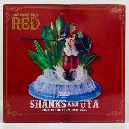 【中古】 フィギュアーツZERO[超激戦]シャンクス＆ウタ-ONEPIECEFILMREDVer.-「FILMRED/ワンピース」【フィギュア】