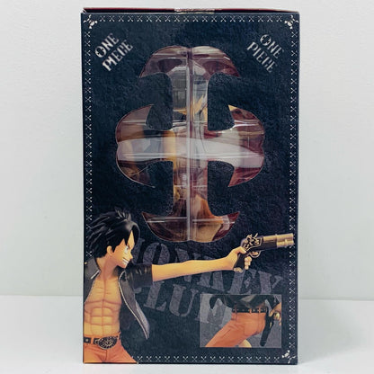 【中古】 モンキー・D・ルフィ三銃士Ver.「ワンピース」DOORPAINTINGCOLLECTIONFIGURE」1/7塗装済み完成品【フィギュア】