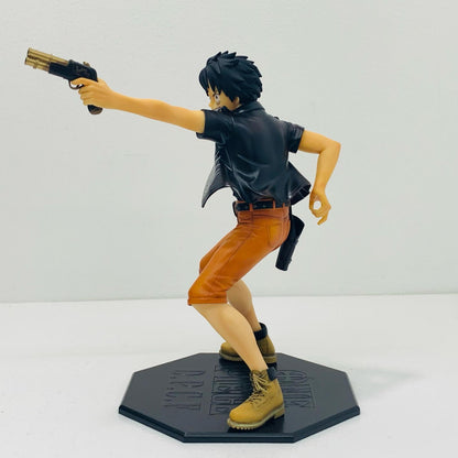 【中古】 モンキー・D・ルフィ三銃士Ver.「ワンピース」DOORPAINTINGCOLLECTIONFIGURE」1/7塗装済み完成品【フィギュア】