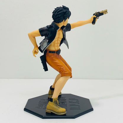 【中古】 モンキー・D・ルフィ三銃士Ver.「ワンピース」DOORPAINTINGCOLLECTIONFIGURE」1/7塗装済み完成品【フィギュア】