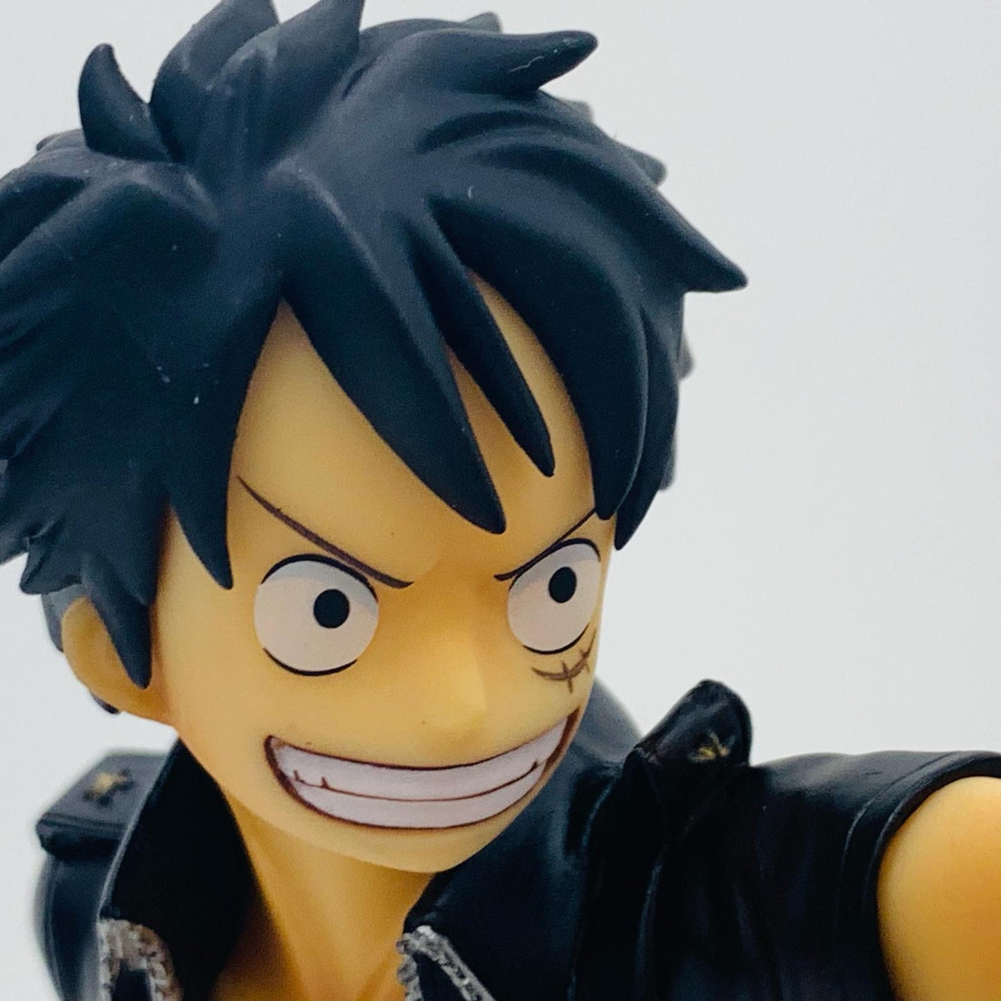 【中古】 モンキー・D・ルフィ三銃士Ver.「ワンピース」DOORPAINTINGCOLLECTIONFIGURE」1/7塗装済み完成品【フィギュア】