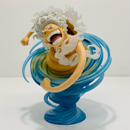【中古】 'A賞ルフィ～ゴムゴムの白い鞭～墨式塊技「匠ノ系譜覇極/一番くじワンピース」' ワンピース フィギュア ルフィ ゴムゴムの白い鞭 墨式塊技 一番くじ A賞【フィギュア】【飾磨店】