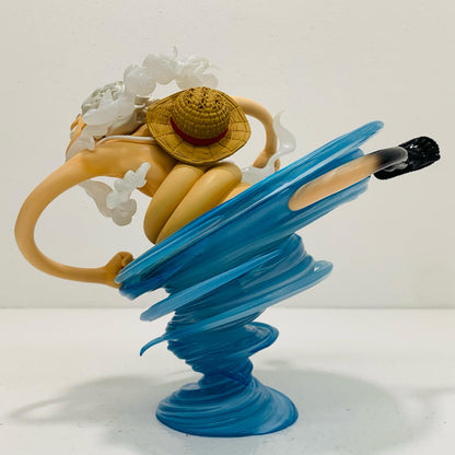 【中古】 'A賞ルフィ～ゴムゴムの白い鞭～墨式塊技「匠ノ系譜覇極/一番くじワンピース」' ワンピース フィギュア ルフィ ゴムゴムの白い鞭 墨式塊技 一番くじ A賞【フィギュア】【飾磨店】