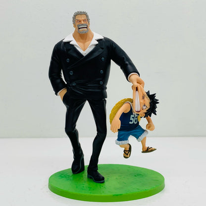 【中古】 'B賞RevibleMoment-ルフィ＆ガープ-「ROADTODAWN-冒険への軌跡-/一番くじワンピース」' ワンピース フィギュア RevibleMoment-ルフィ＆ガープ- 一番くじ B賞【フィギュア】【飾磨店】