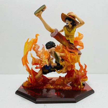 【中古】 'ルフィ＆エース～兄弟の絆～20thLIMITEDVer.「ワンピース」P.O.P“NEO-MAXIMUM”メガトレショップ＆オンラインショップ限定' ワンピース フィギュア ルフィ＆エース 兄弟の絆 20thLIMITED ver. P.O.P P.O.P“NEO-MAXIMUM”メガトレショップ＆オンラインショップ限定【フィギュア】【飾磨店】