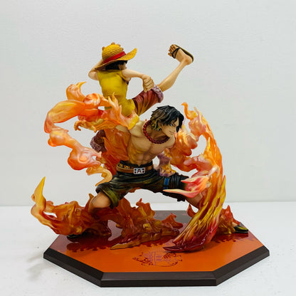 【中古】 'ルフィ＆エース～兄弟の絆～20thLIMITEDVer.「ワンピース」P.O.P“NEO-MAXIMUM”メガトレショップ＆オンラインショップ限定' ワンピース フィギュア ルフィ＆エース 兄弟の絆 20thLIMITED ver. P.O.P P.O.P“NEO-MAXIMUM”メガトレショップ＆オンラインショップ限定【フィギュア】【飾磨店】