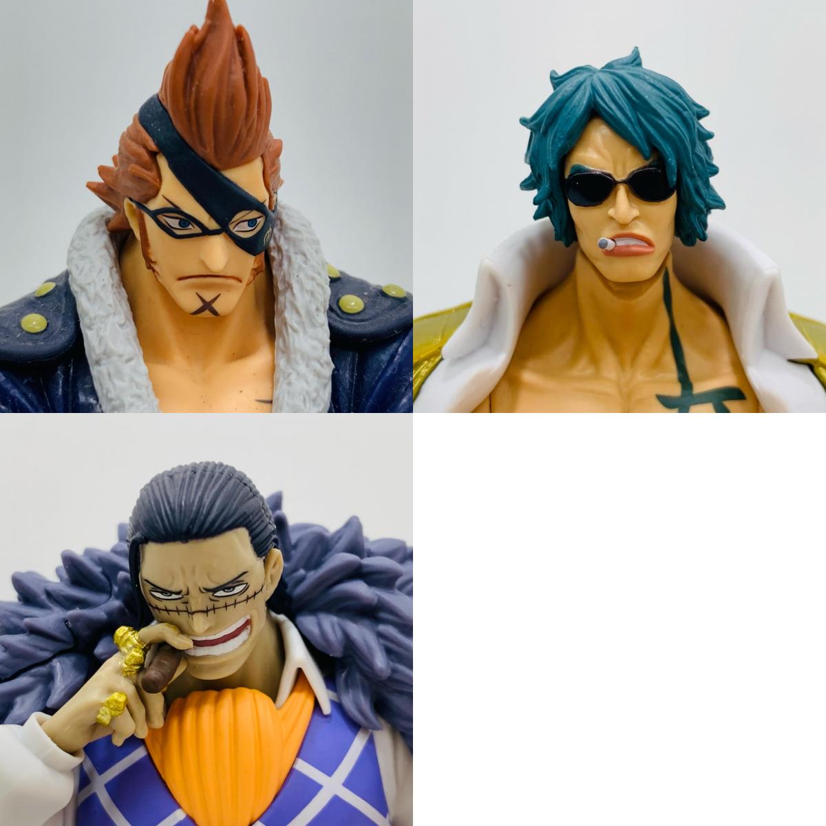 【中古】 ワンピース フィギュア キング ジョズ ビスタ など グラメン 6体セット【フィギュア】【飾磨店】