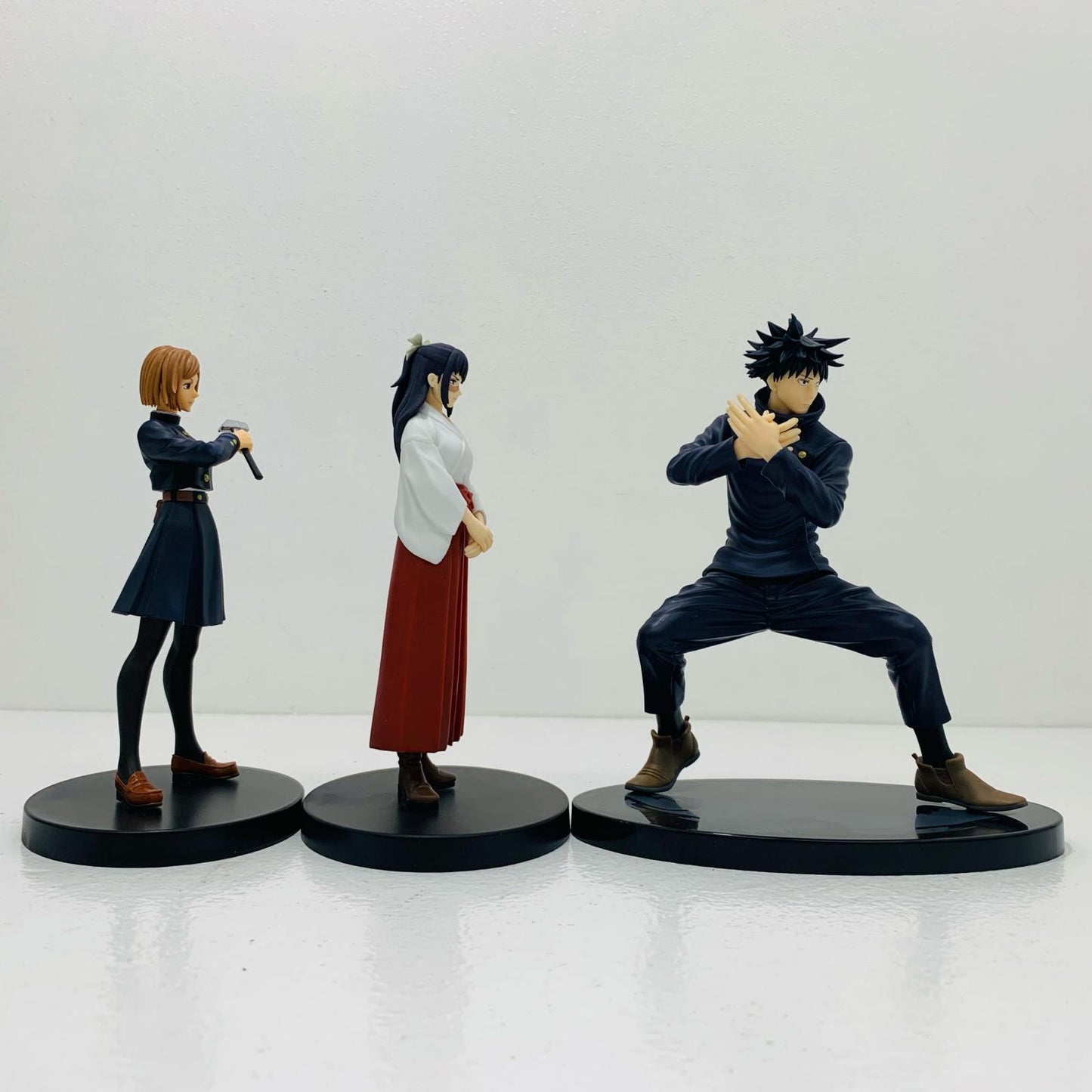 【中古】 呪術廻戦 フィギュア 夏油 五条 伏黒 乙骨 など プライズ 6体セット【フィギュア】【飾磨店】