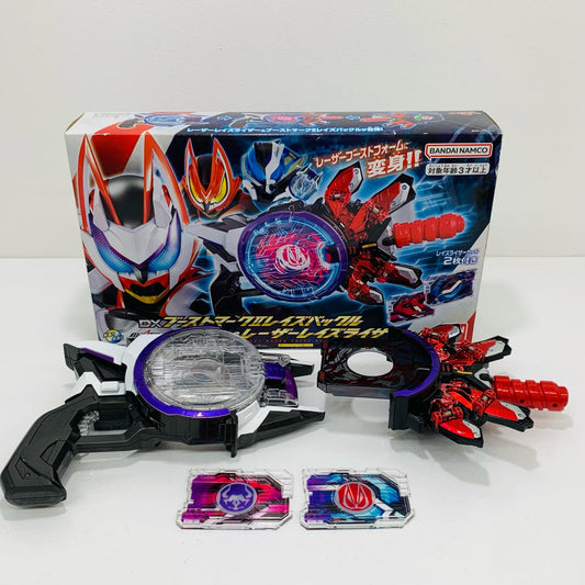 【中古】 DXブーストマークIIレイズバックル＆レーザーレイズライザーセット 仮面ライダーギーツ おもちゃ・玩具 DXブーストマーク2＆レーザーレイズライザーセット レイズバックル【飾磨店】
