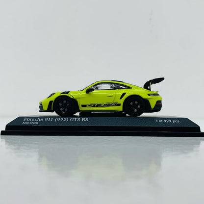 【中古】 Porsche 911(992) GT3 RS(アシッドグリーン) 1/64 ミニ