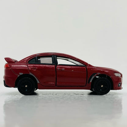 【中古】 '1/61三菱ランサーエボリューションX(レッド/赤箱/中国製)「トミカNo.67」'