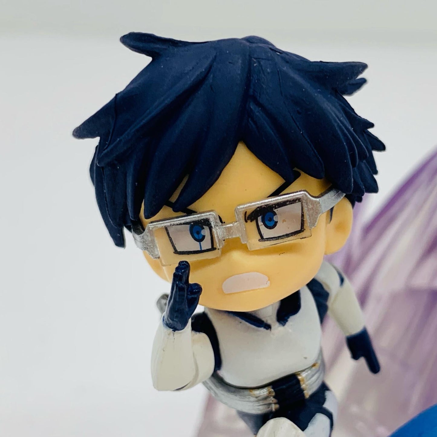 【中古】 3.飯田天哉(メガネスタンド) DesQ DESKTOP HEROES 2【フィギュア】