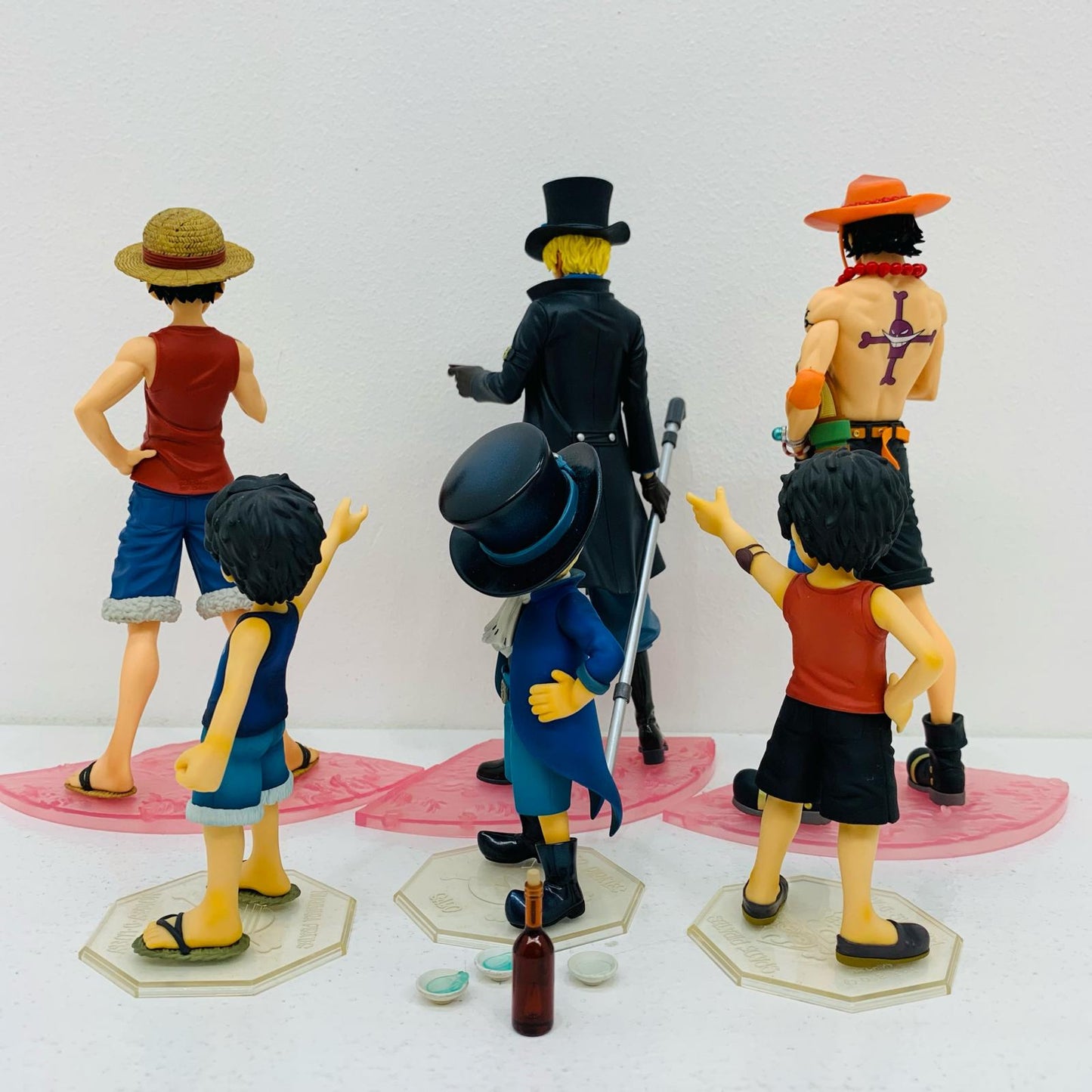 【中古】 三兄弟の絆 6体セット フィギュア ワンピース【フィギュア】