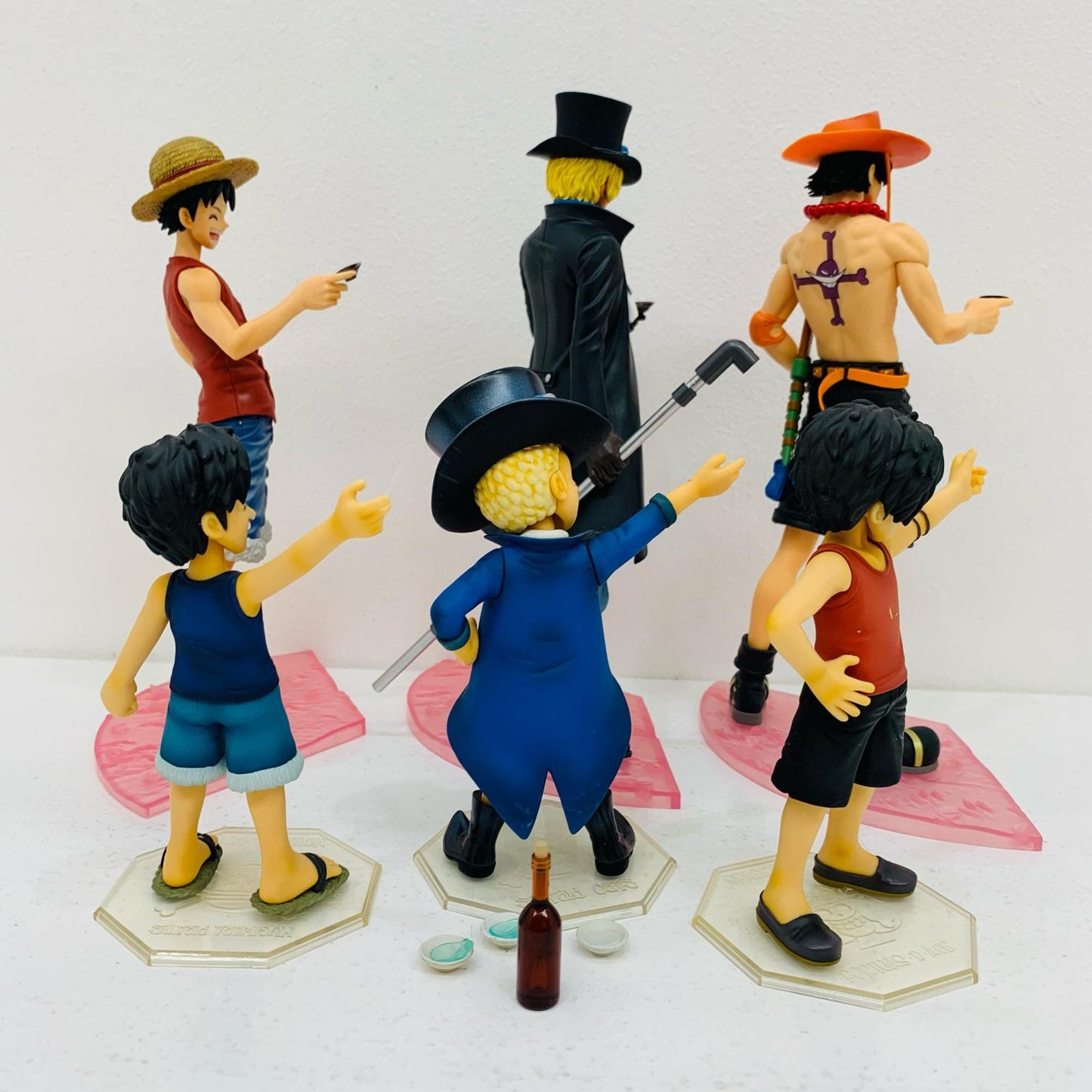 【中古】 三兄弟の絆 6体セット フィギュア ワンピース【フィギュア】