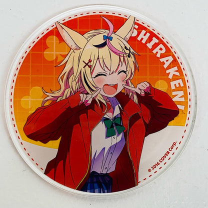 Omaru Polka Acrylic Coaster "hololive Shiranai Koto Kenkyuukai × Gratte animatecafe"