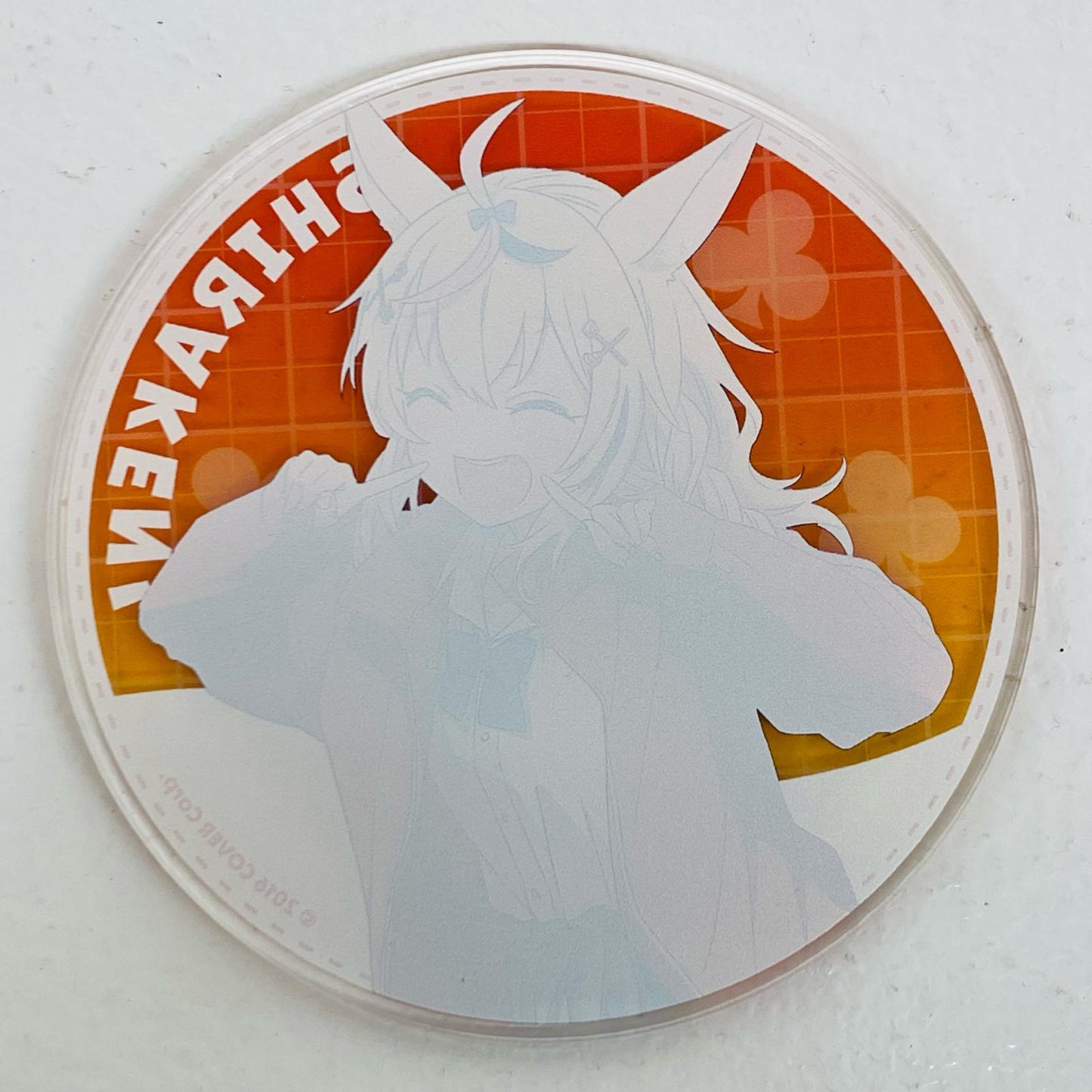 Omaru Polka Acrylic Coaster "hololive Shiranai Koto Kenkyuukai × Gratte animatecafe"