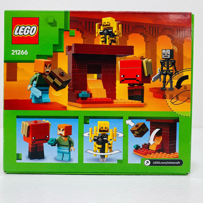 【中古】 LEGO ネザーの溶岩バトル 「レゴ マインクラフト」 21266