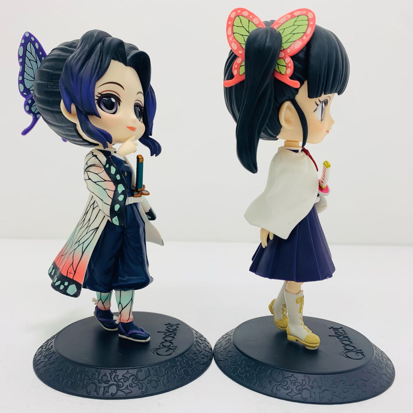 【中古】 Qposket 胡蝶しのぶ&栗花落カナヲ 2体セット【フィギュア】