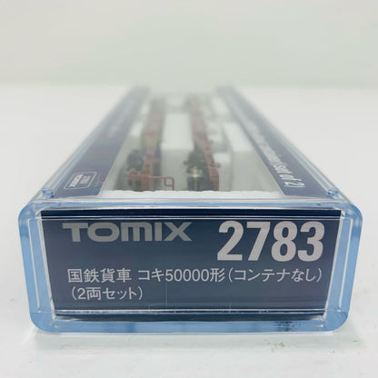 【中古】 コキ50000形 コンテナなし・2両セット 1/150 Nゲ